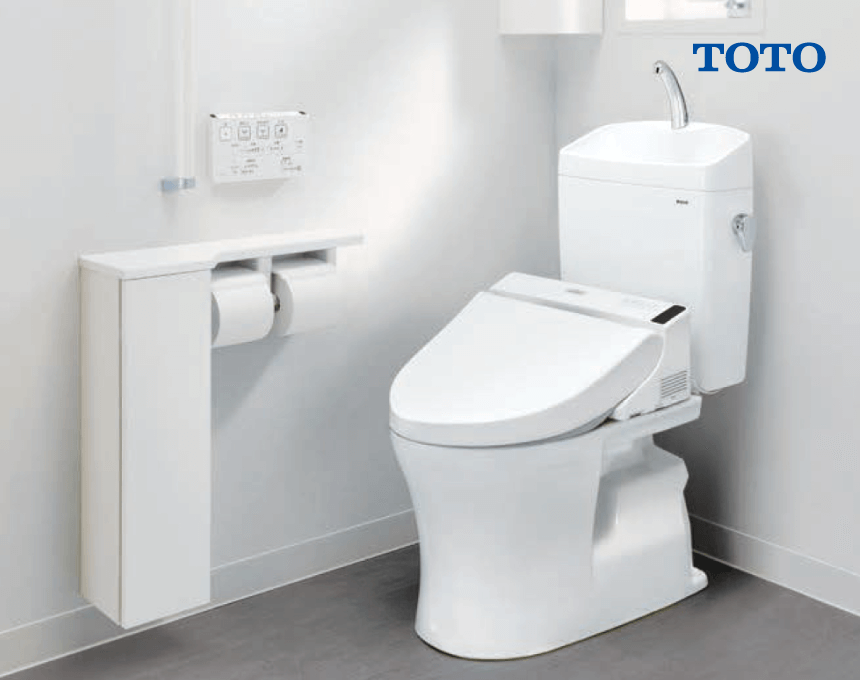 トイレ　TOTO ピュアレストQR（ウォシュレット付き）